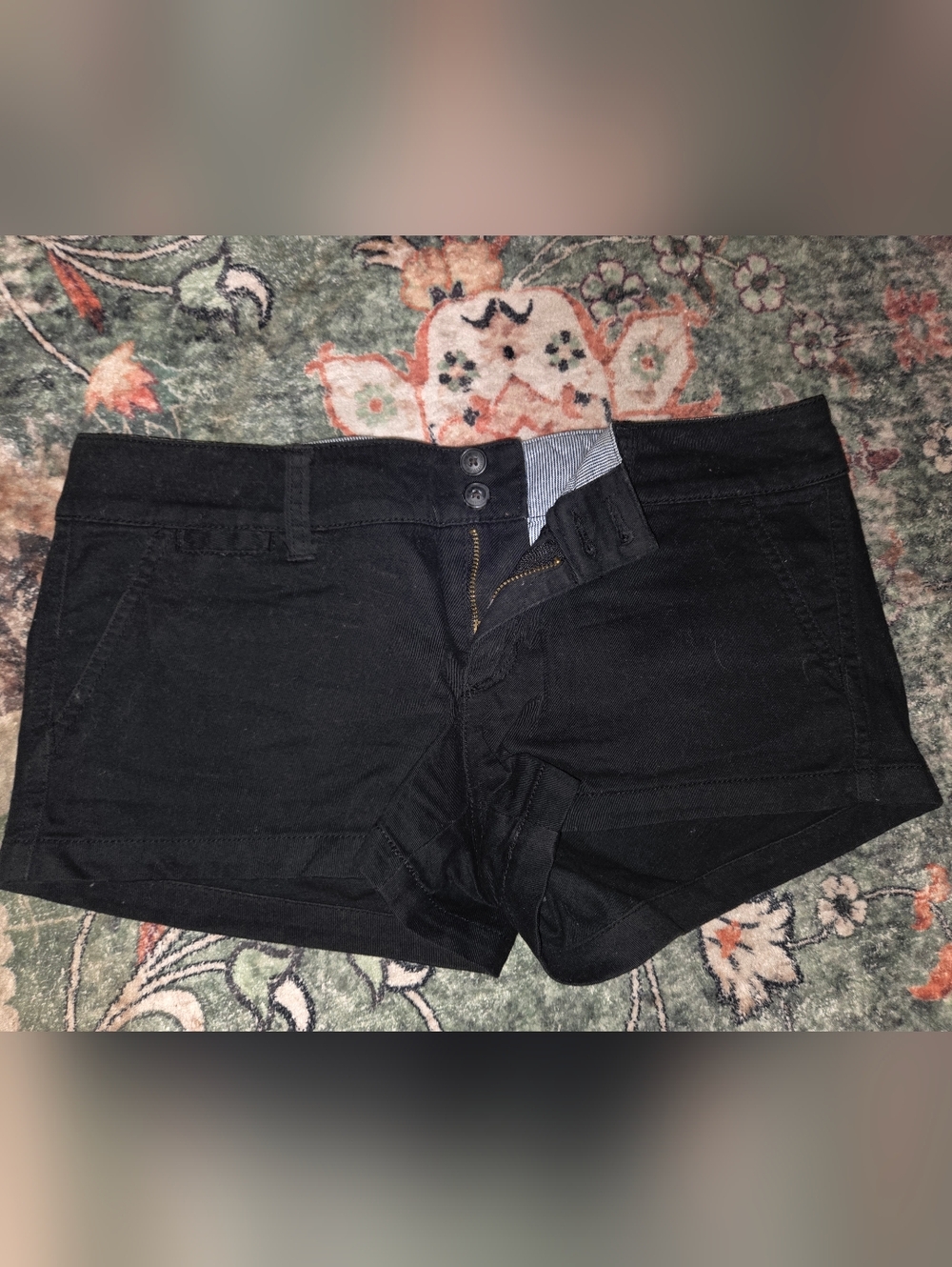 American Eagle Outfitters Black Women's Stretch Shorts